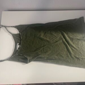 Y2K Green American Eagle Tank